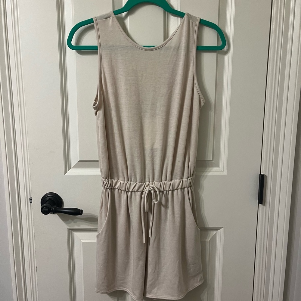 Nude boutique romper